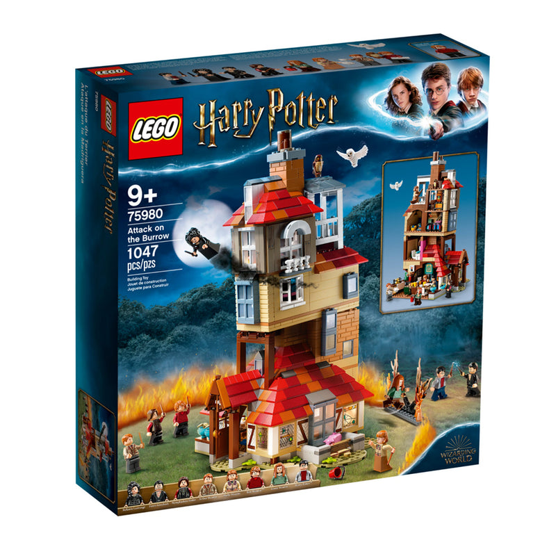 LEGO Attack on The Burrow Harry Potter