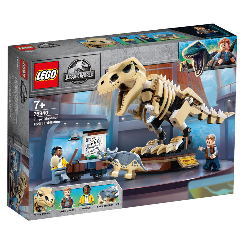 LEGO T Rex Dinosaur Fossil Exhibition Jurassic World