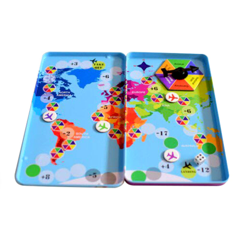 The Purple Cow Magnetic Travel Games: Jet Setter
