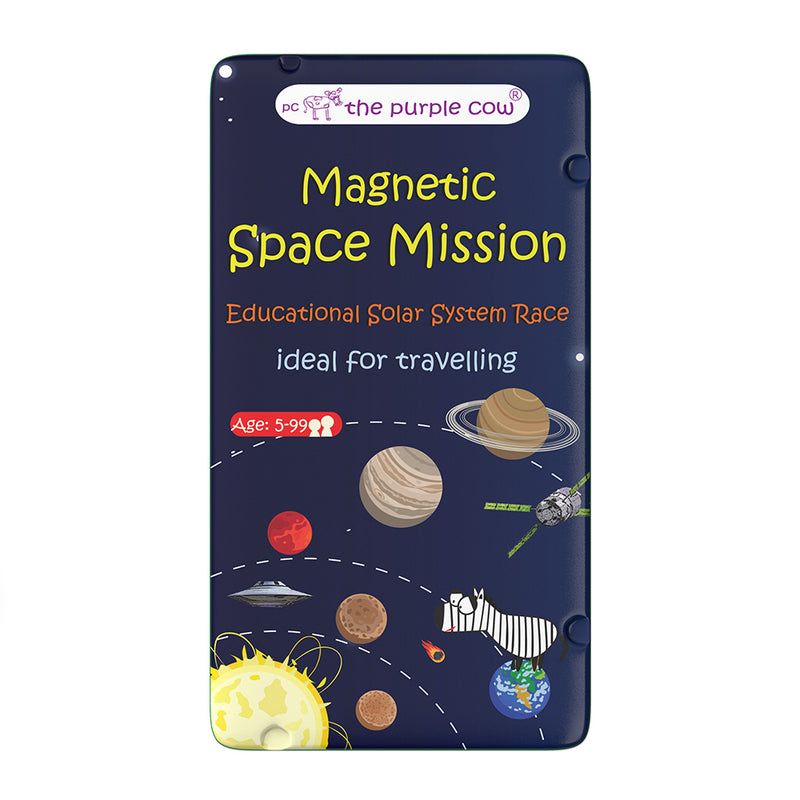 The Purple Cow Magnetic Travel Games: Space Mission