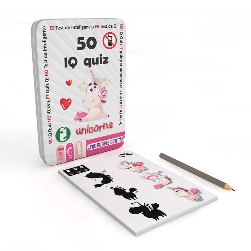 The Purple Cow "50 Series" IQ Quiz Unicorn