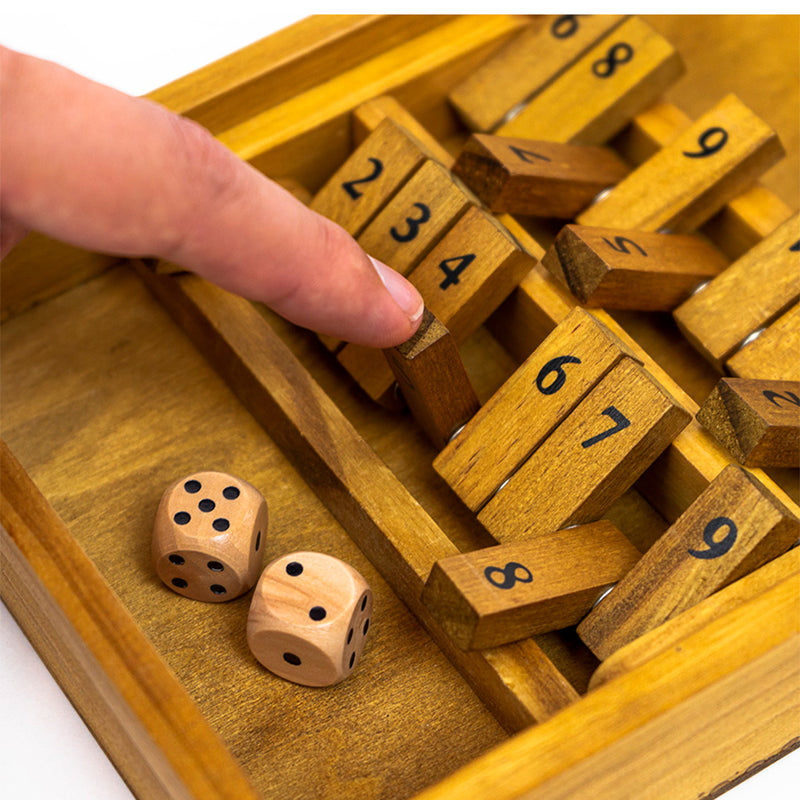 Professor Puzzle Shut the Box Wooden Board Game