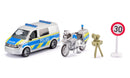 Siku VW T6 with motorbike