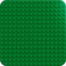 LEGO Green Building Plate