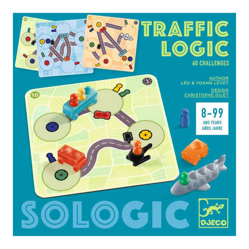 DJECO Traffic Logic Sologic  - Board Games