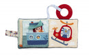 Lilliputiens Playbook transports Jules the dog
