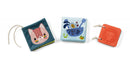 Lilliputiens Garden Set Of 3 Sensory Books