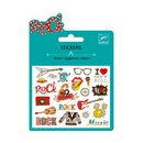 DJECO Pop and rock - Stickers