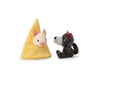 Lilliputiens Houses of the Wolf and the 3 Little Pigs - Plush Toys