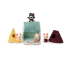 Lilliputiens Houses of the Wolf and the 3 Little Pigs - Plush Toys