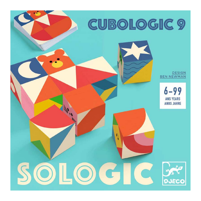 DJECO Cubologic 9 Sologic - Board Games