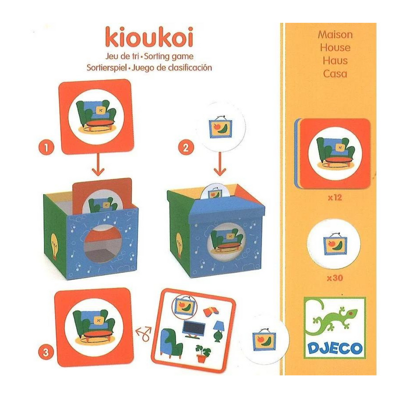 DJECO Eduludo - Kioukoi Home - Educational Games