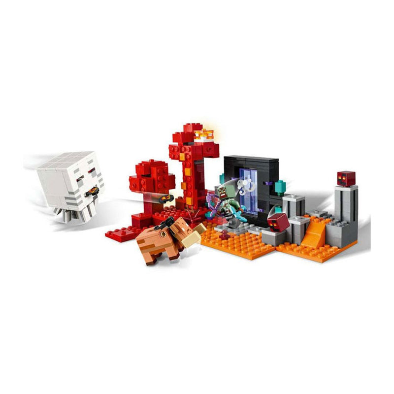 LEGO The Nether Portal Ambush Minecraft