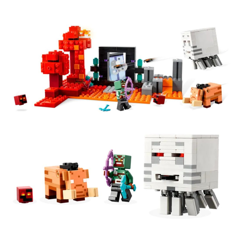 LEGO The Nether Portal Ambush Minecraft