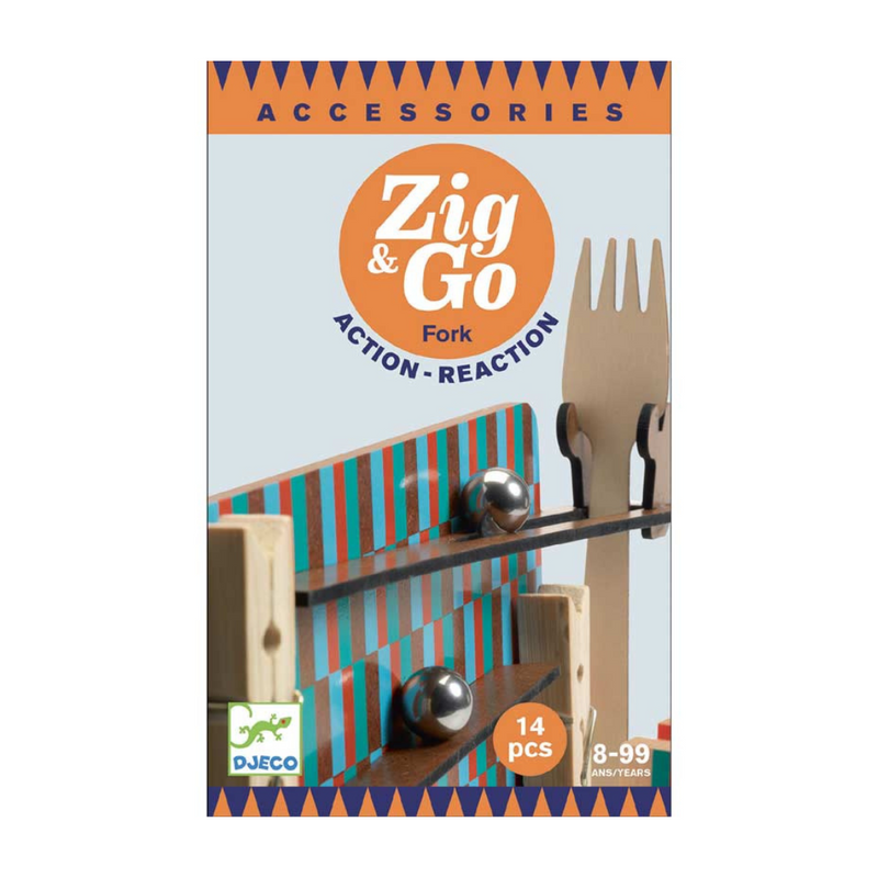 DJECO Zig & Go 14 pieces Construction Toys