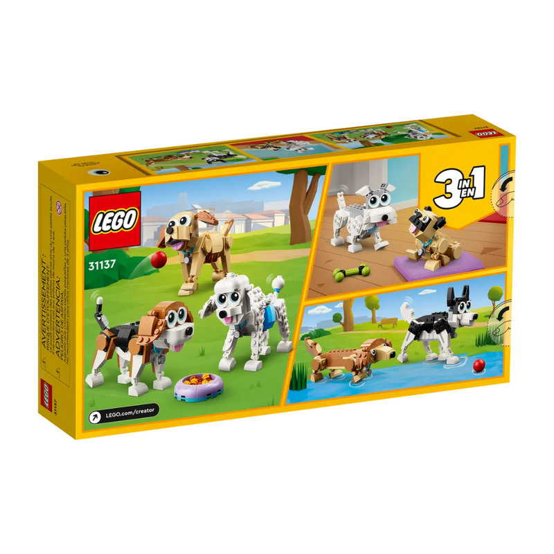 LEGO Adorable Dogs Creator 3-in-1