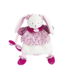 DOUDOU Marionnette a main Lapin Cerise rose - 28 cm - Plush Toys