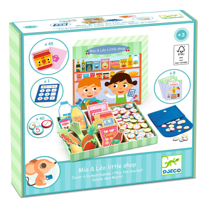 DJECO Mia & Leo little shop - Role Play Games