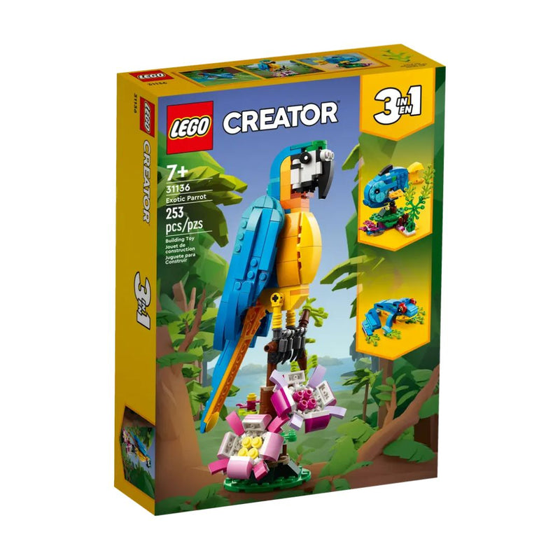 LEGO Exotic Parrot Creator 3-in-1