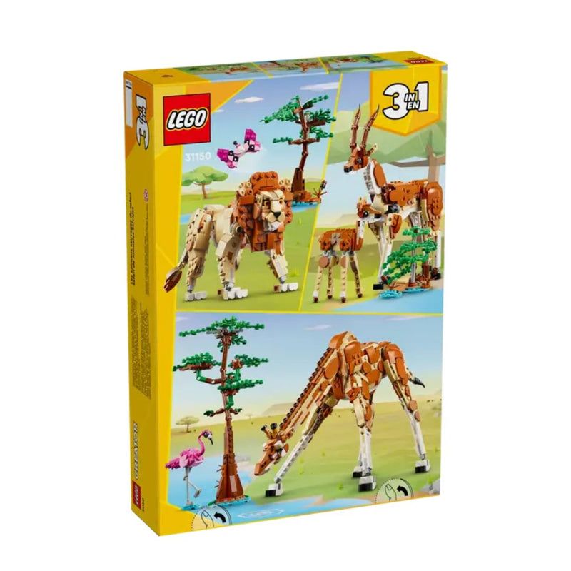 LEGO Wild Safari Animals Creator 3-in-1