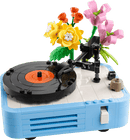 LEGO Record Player with Flowers