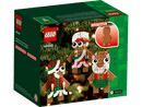 LEGO Gingerbread Ornaments