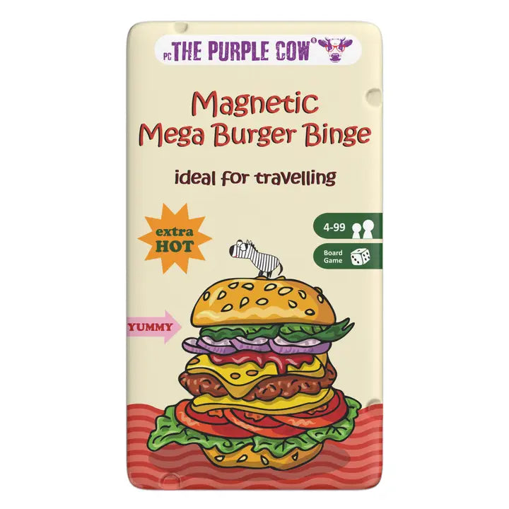 The Purple Cow Mega Burger Binge - Travel Game