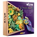 OKTO Clay Energy Wood & Craft DIY Succulents Air Clay Craft
