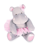 DOUDOU Histoire d'Ours HIPPO Tutu - Gris perle - 22cm - Plush Toys