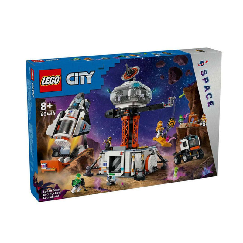 LEGO Space Base and Rocket Launchpad City
