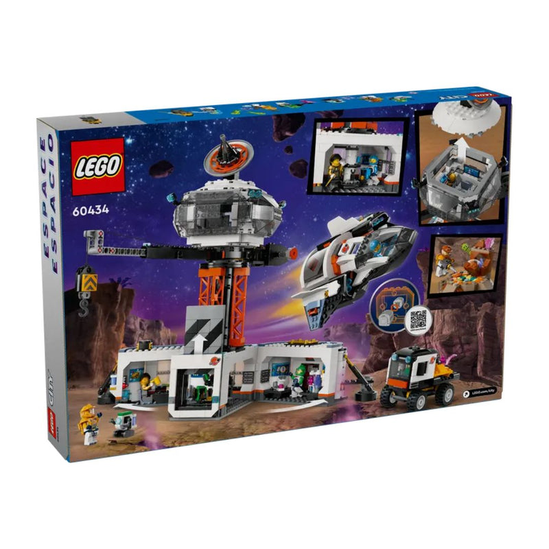 LEGO Space Base and Rocket Launchpad City