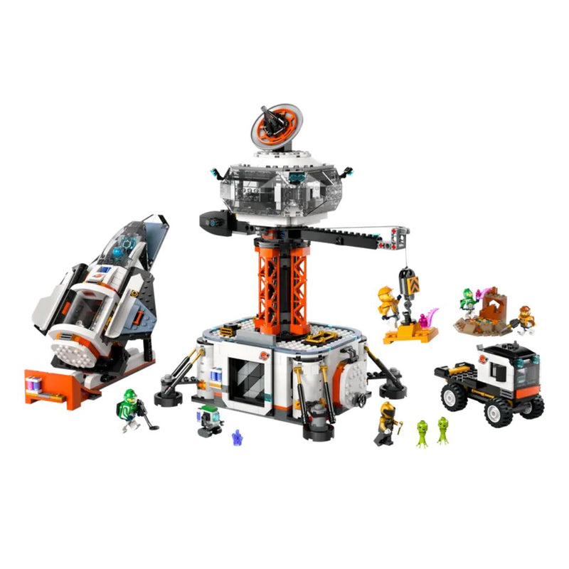 LEGO Space Base and Rocket Launchpad City