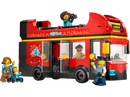 LEGO Red Double-Decker Sightseeing Bus