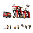 LEGO Fire Station with Fire Truck City