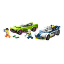 LEGO Police Car and Muscle Car Chase City