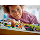 LEGO Police Car and Muscle Car Chase City