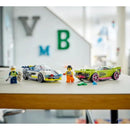 LEGO Police Car and Muscle Car Chase City