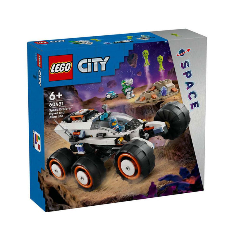 LEGO Space Explorer Rover and Alien Life City