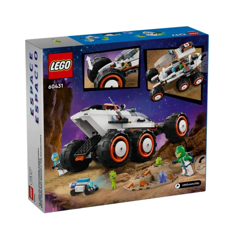 LEGO Space Explorer Rover and Alien Life City