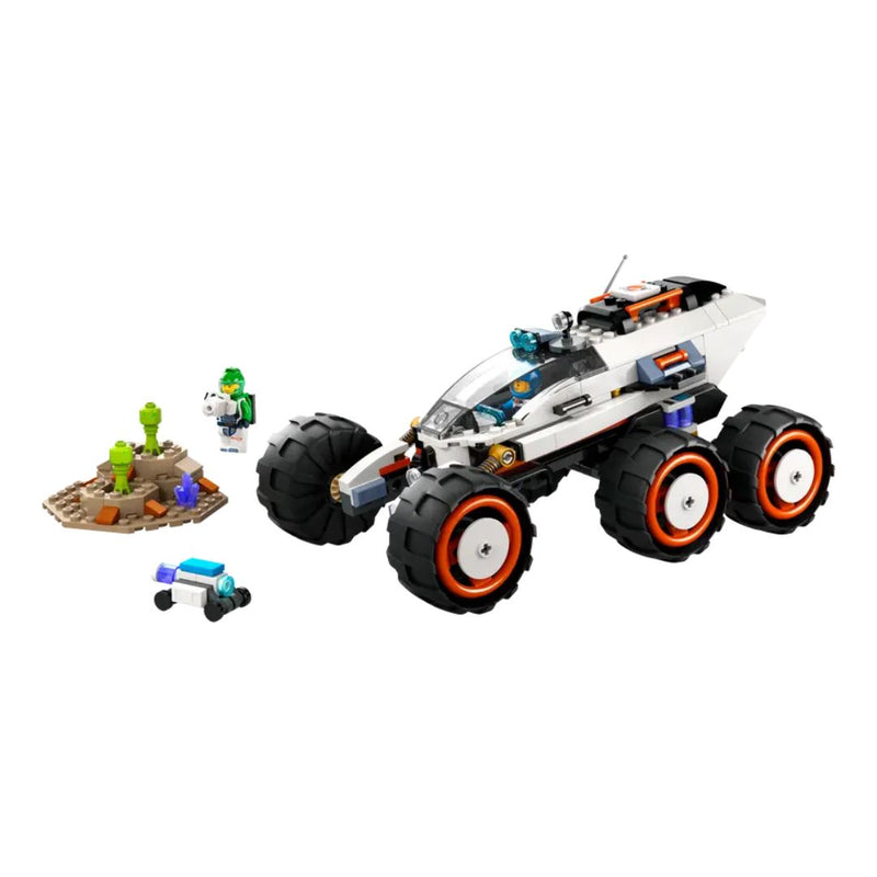 LEGO Space Explorer Rover and Alien Life City