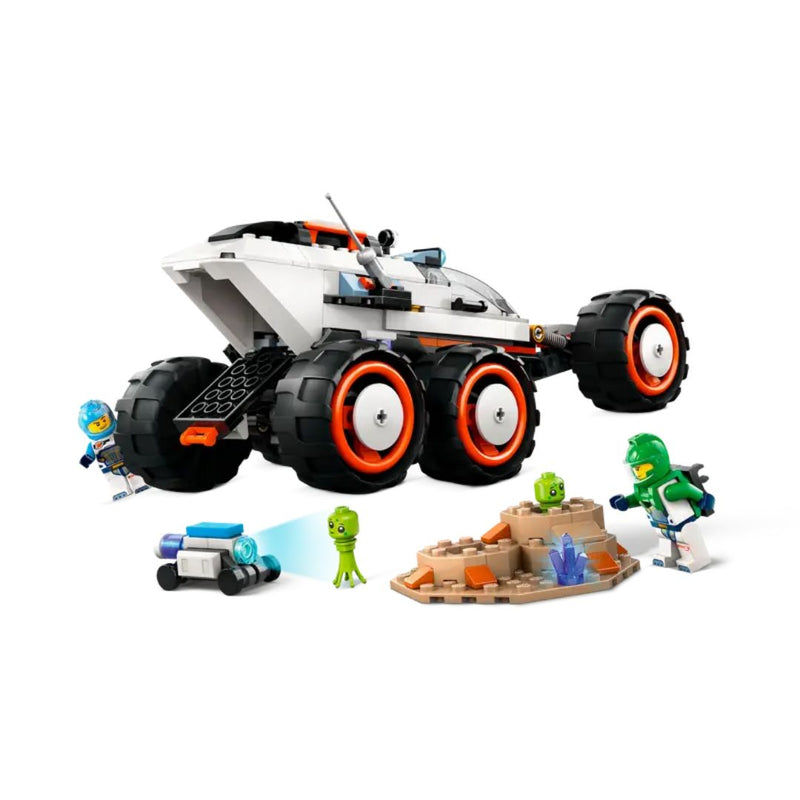 LEGO Space Explorer Rover and Alien Life City