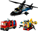 LEGO Helicopter, Fire Truck & Submarine Remix