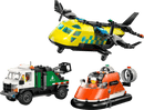 LEGO Airplane, Service Truck & Hovercraft Remix
