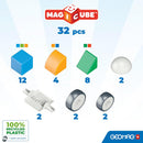 GEOMAG Shapes Recycled Little World 25 pcs MAGICUBE