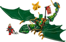 LEGO Lloyd's Green Forest Dragon