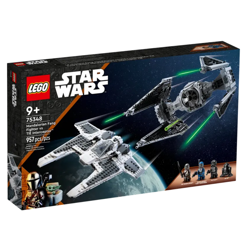 LEGO Mandalorian Fang Fighter vs. TIE Interceptor™ Star Wars