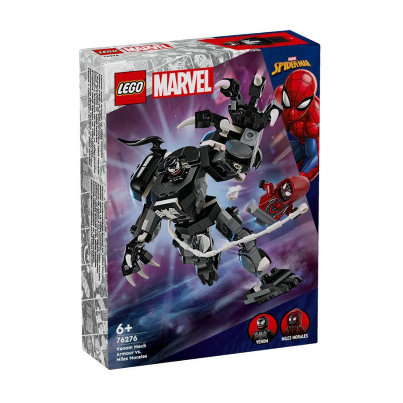 LEGO Venom Mech Armor vs. Miles Morales Marvel