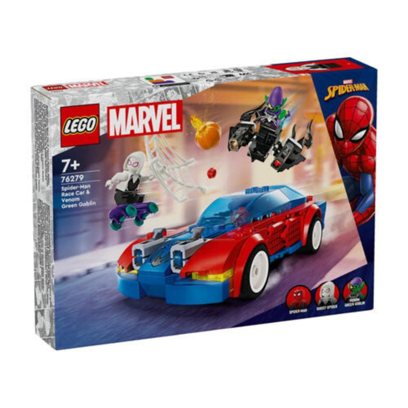 LEGO Spider-Man Race Car & Venom Green Goblin Super Heroes