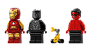 LEGO Iron Man Car & Black Panther vs. Red Hulk
