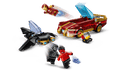 LEGO Iron Man Car & Black Panther vs. Red Hulk
